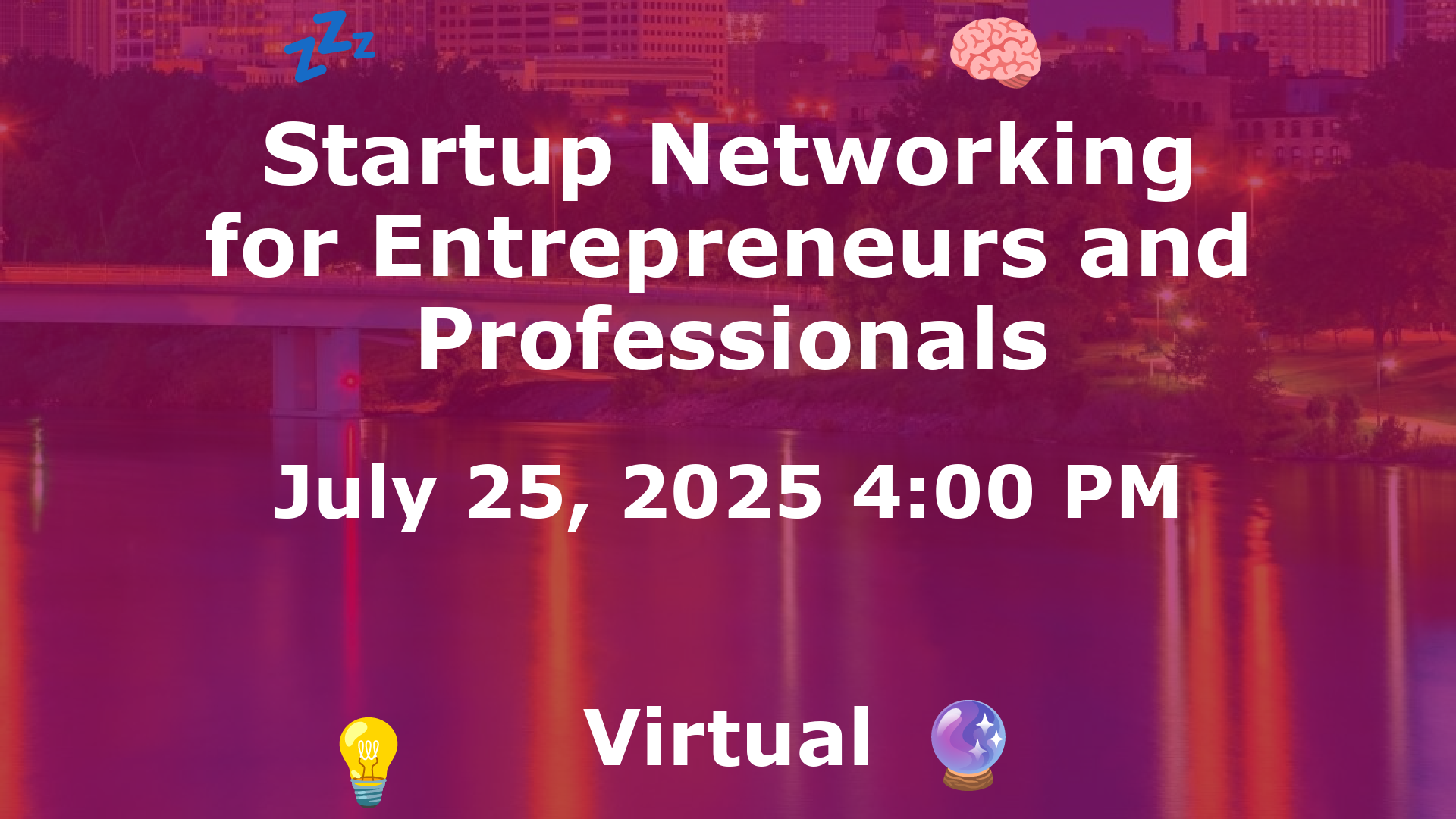Startup Networking for Entrepreneurs and Professionals event image
